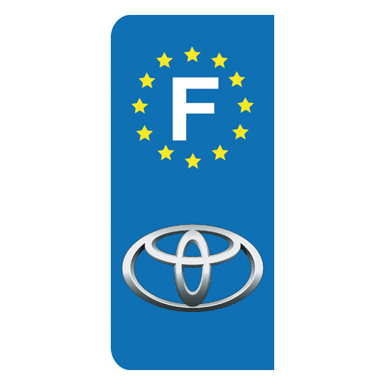 Stickers Plaque Toyota