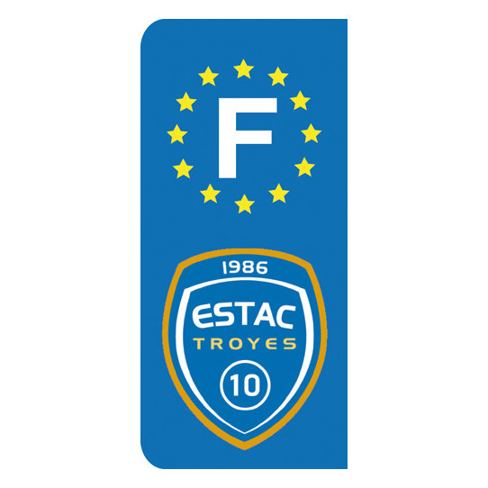 Stickers Plaque Troyes