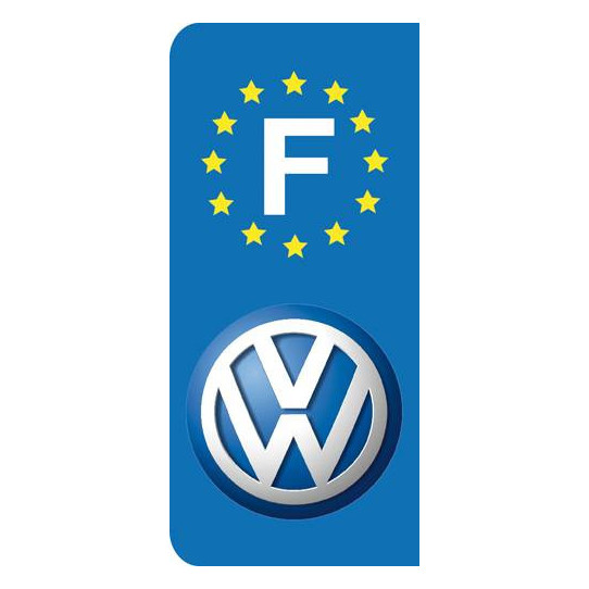 Stickers Plaque Volkswagen