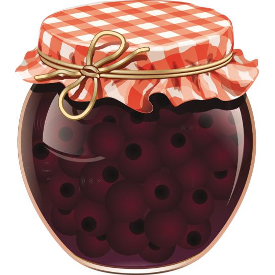 Stickers pot de confiture