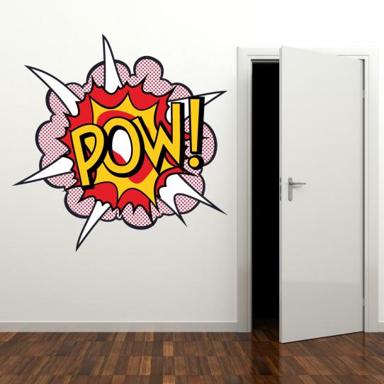 Autocollant Stickers ado pow