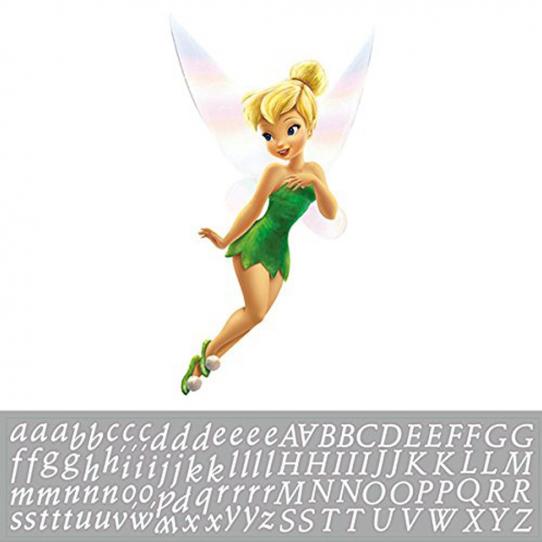 Stickers prénom Fée Clochette Disney Alphabet