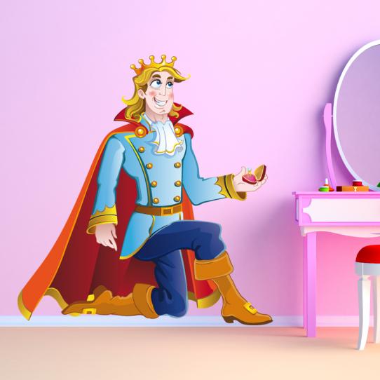 Autocollant Stickers enfant prince 
