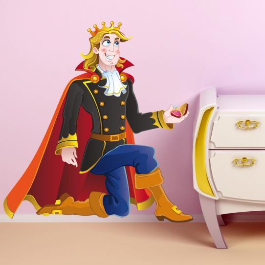 Autocollant Stickers enfant prince