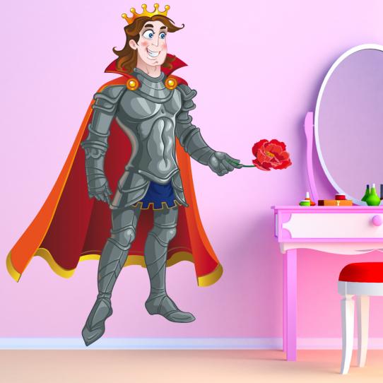 Autocollant Stickers enfant prince charmant