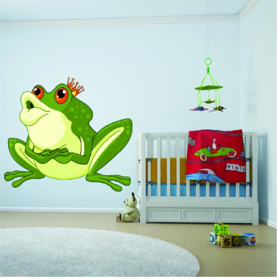 Stickers prince grenouille