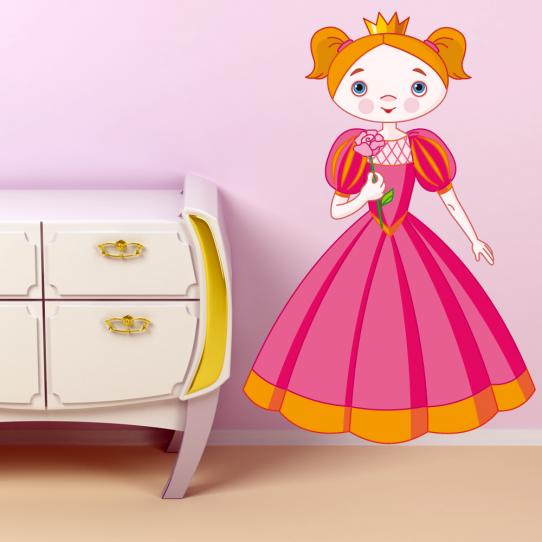 Autocollant Stickers enfant princesse
