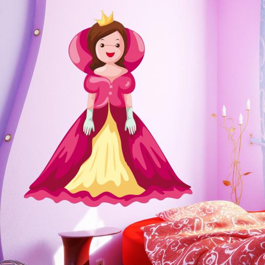 Autocollant Stickers enfant princesse