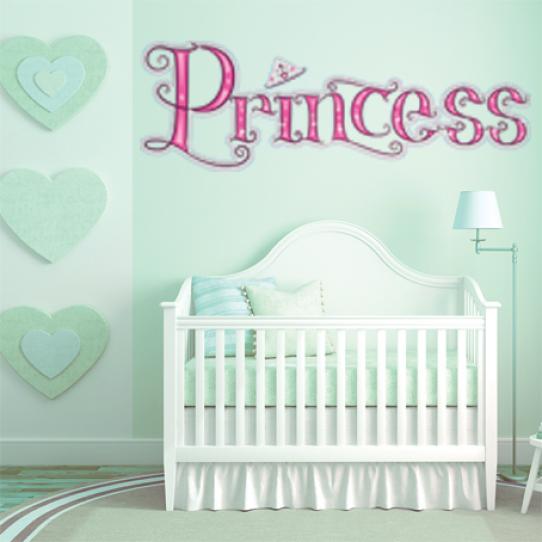 Autocollant Stickers muraux enfant princesse