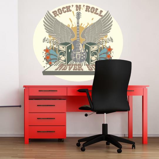 Autocollant Stickers ado rock'n'roll