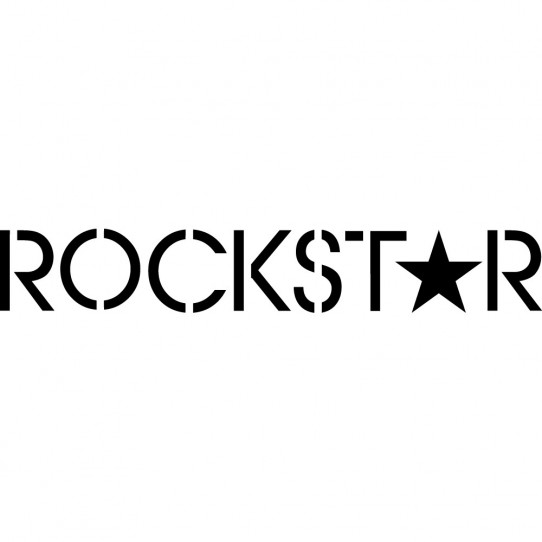 Stickers rockstar energy drink
