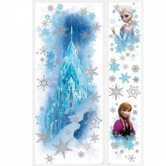 Stickers Scintillants Le Palais de Glace La Reine des Neiges Disney