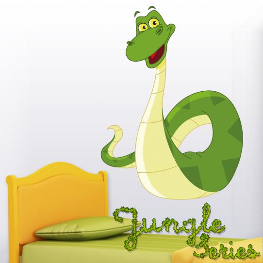 Autocollant Stickers enfant serpent