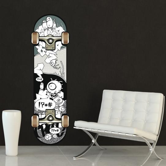 Autocollant Stickers ado skate 