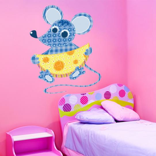 Autocollant Stickers enfant souris