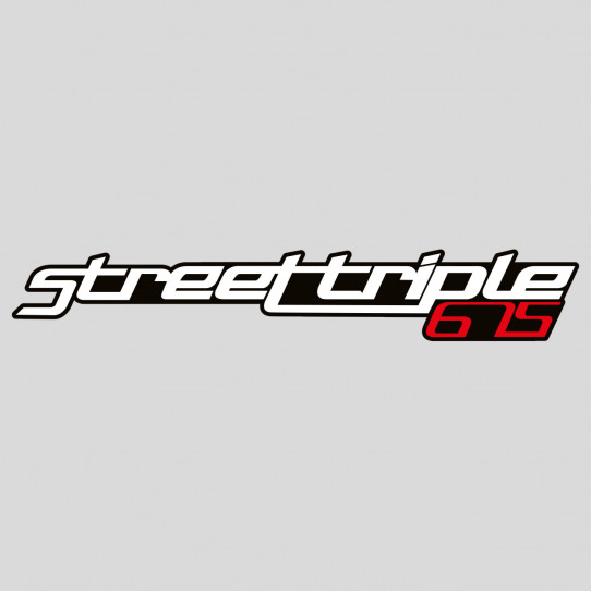 Stickers street triple 675