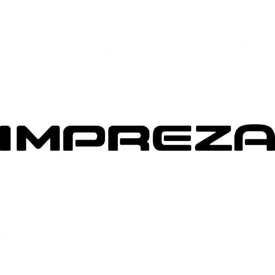 Stickers subaru impreza