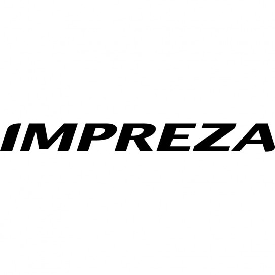 Stickers subaru impreza
