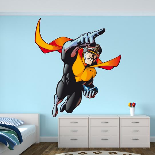 Autocollant Stickers ado super hero
