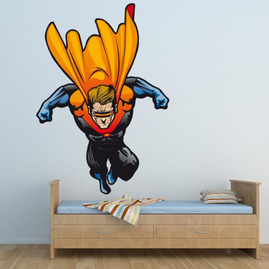 Autocollant Stickers mural ado super hero