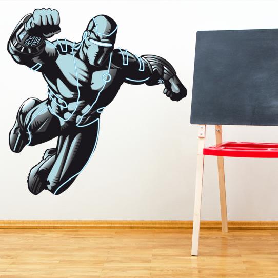 Autocollant Stickers ado super hero
