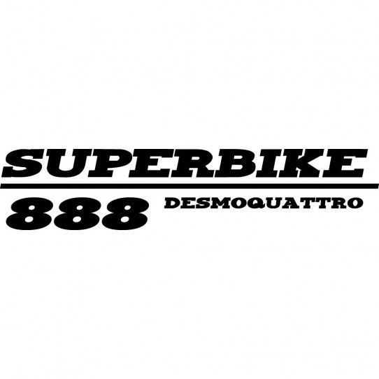 Stickers superbike desmoquattro 888