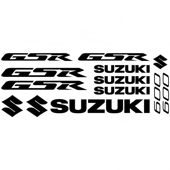 Autocollant - Stickers Suzuki Gsr 600