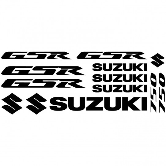 Autocollant - Stickers Suzuki Gsr 750