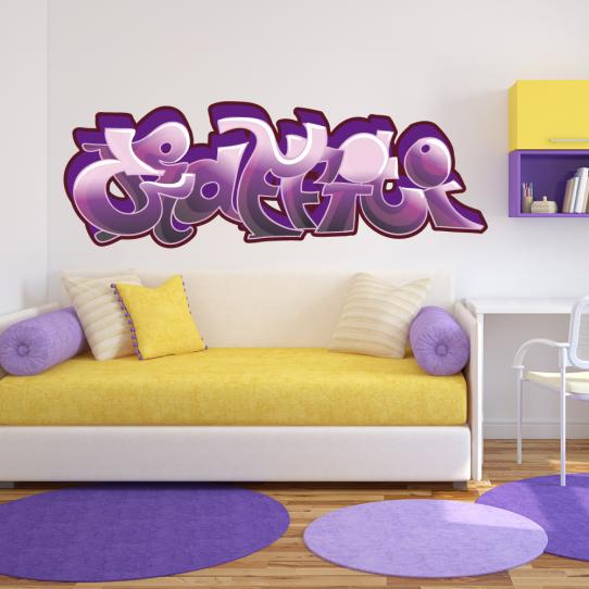 Autocollant Stickers mural ado tag 