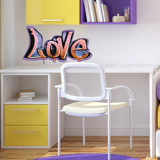 Autocollant Stickers ado love 