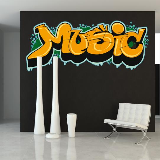 Autocollant Stickers ado music 