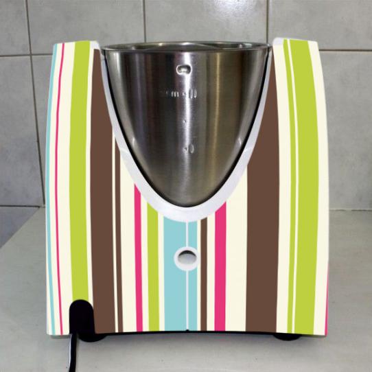 Stickers Thermomix TM31 A raillure colorée 