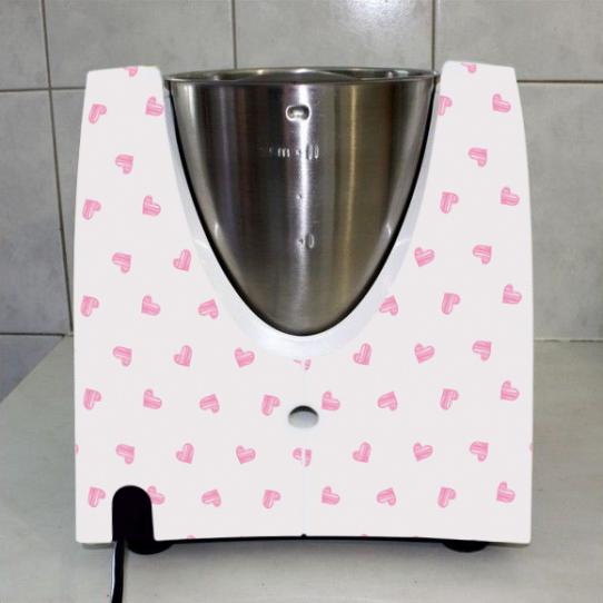 Stickers Thermomix TM 31 Coeur rose 