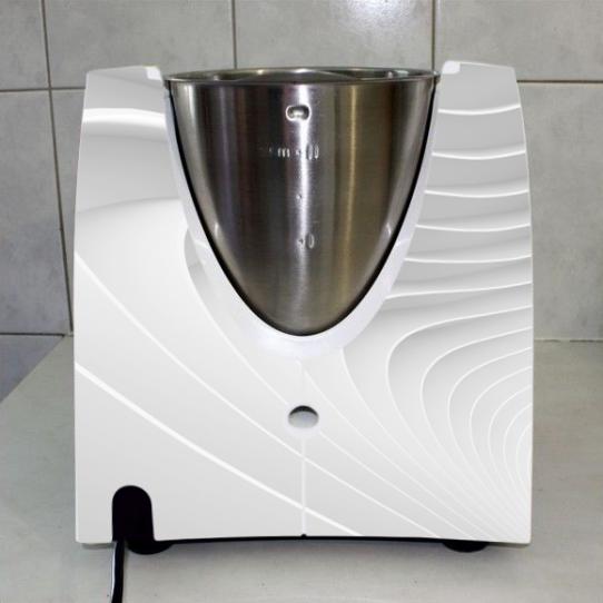 Stickers Thermomix TM31  Desert de sable argent 