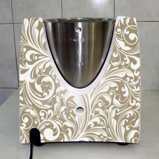 Stickers Thermomix TM31 Liseret Fleur 