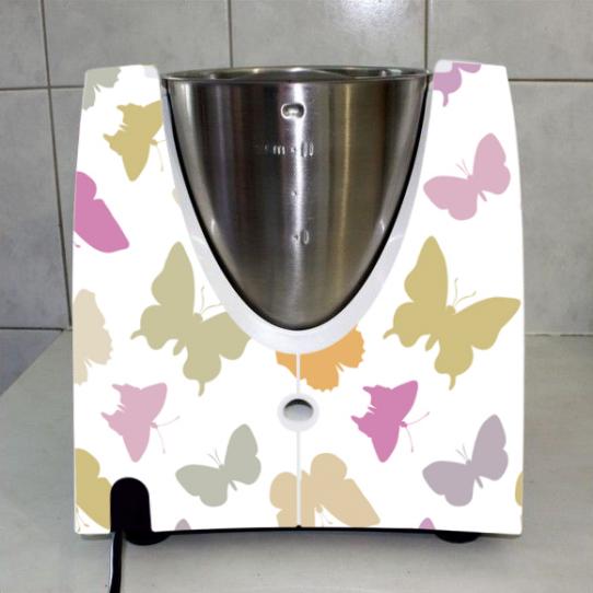 Stickers Thermomix TM31 Papillon en folie 