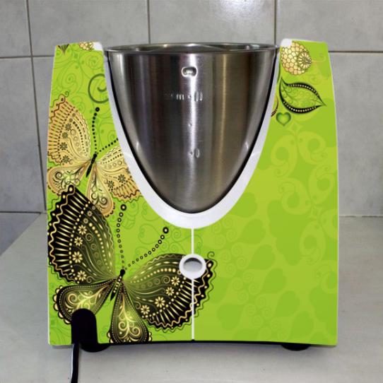 Stickers Thermomix TM31  Papillon printanier 