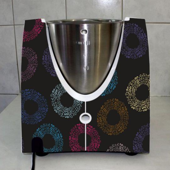 Stickers Thermomix TM31  Rond abstrait 3 