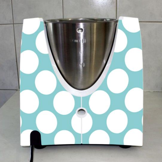 Stickers Thermomix TM31  Rond blanc 