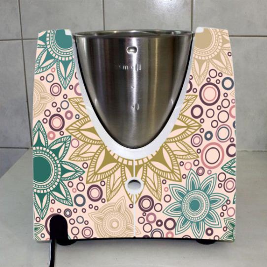 Stickers Thermomix TM31 Rond design 