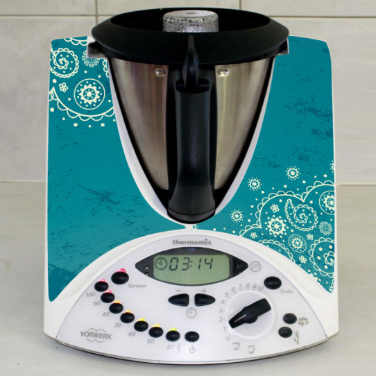 Stickers Thermomix TM31 Turquoise