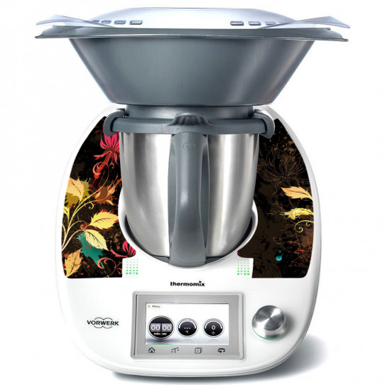 Stickers Thermomix TM 5 Florale graphique