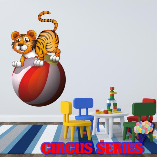 Autocollant Stickers enfant tigre