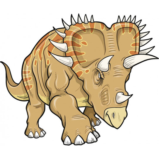 Autocollant Stickers enfant triceratops