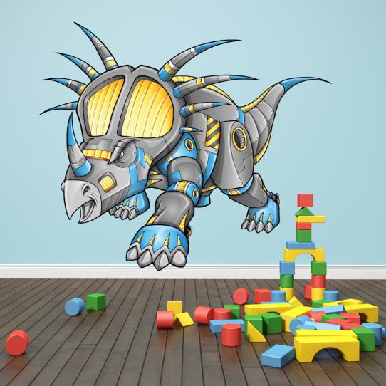Autocollant Stickers enfant triceratops