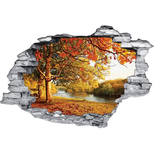 Stickers Trompe l'oeil 3D