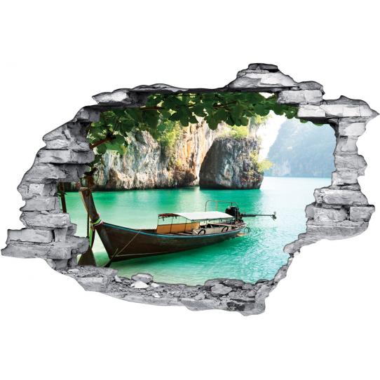 Stickers Trompe l'oeil 3D