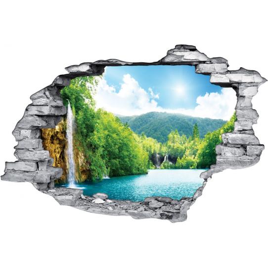 Stickers Trompe l'oeil 3D