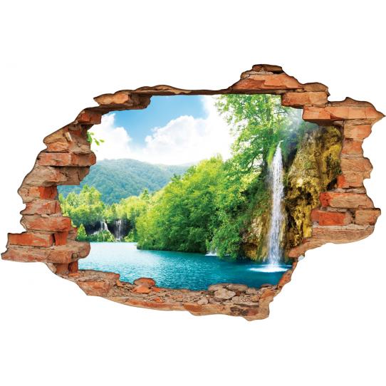 Stickers Trompe l'oeil 3D