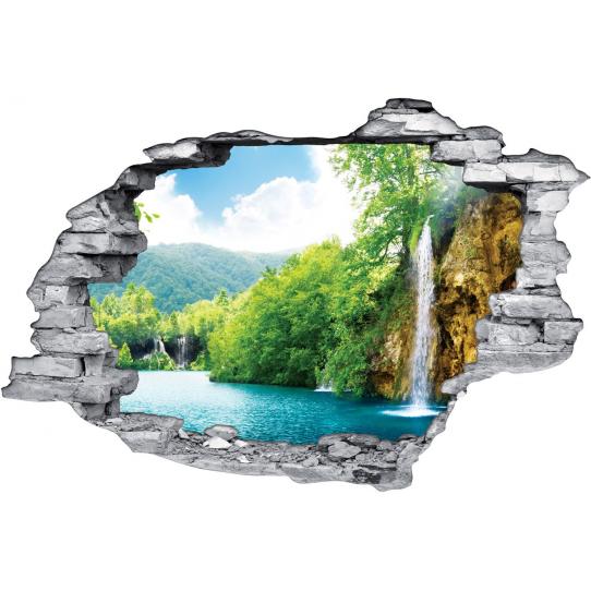 Stickers Trompe l'oeil 3D